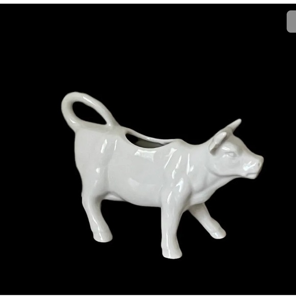 Vintage ROWOCO Porcelain Cow Dairy Creamer Pitcher Made In Japan - Picture 2 of 5